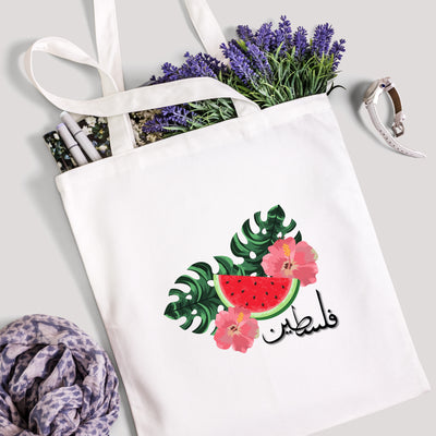 Palestine Themed Tote Bags