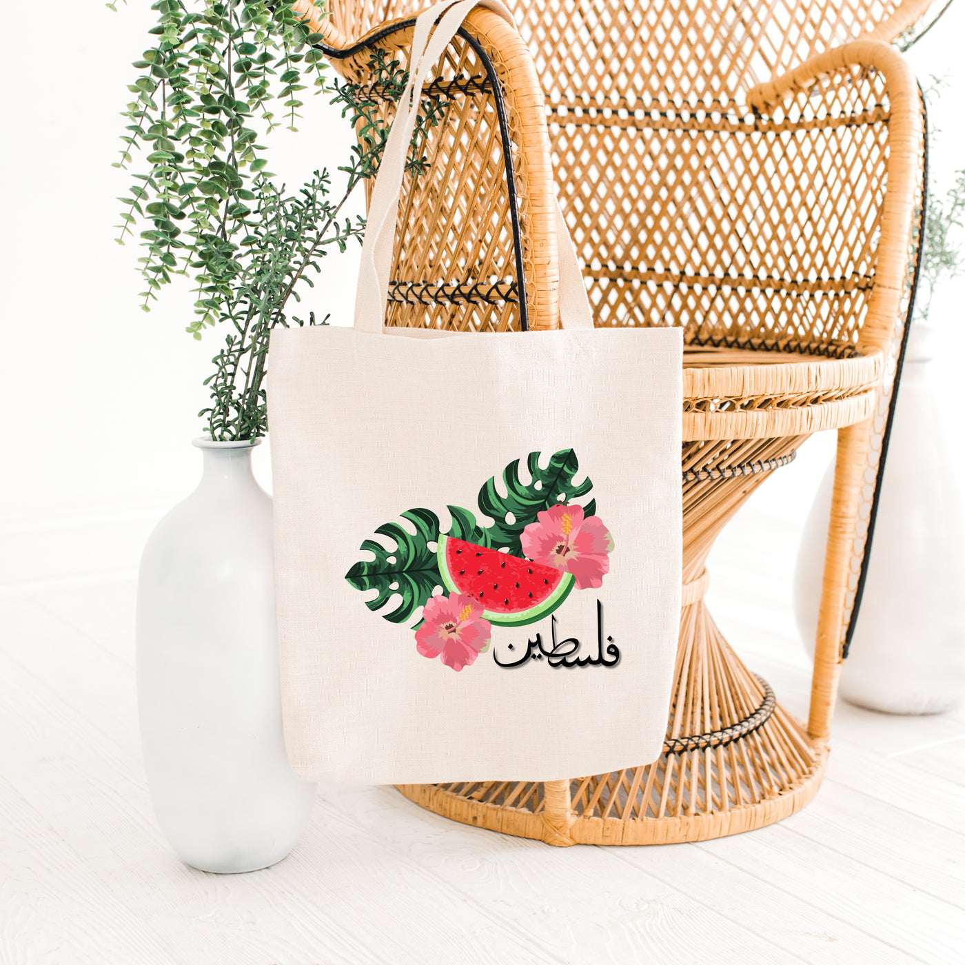 Palestine Themed Tote Bags