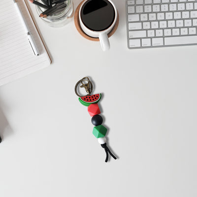 Watermelon Keychain - A Slice of Resistance