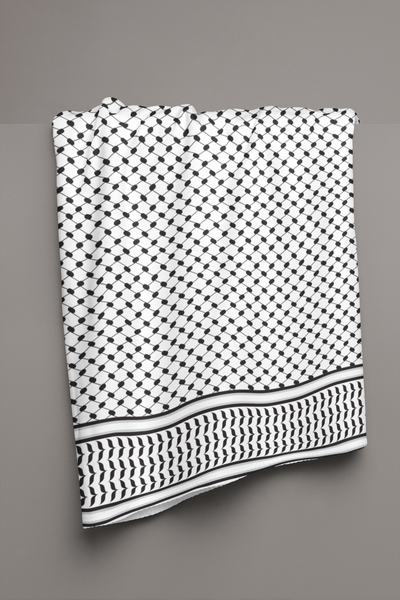 Keffiyeh Velveteen Blanket