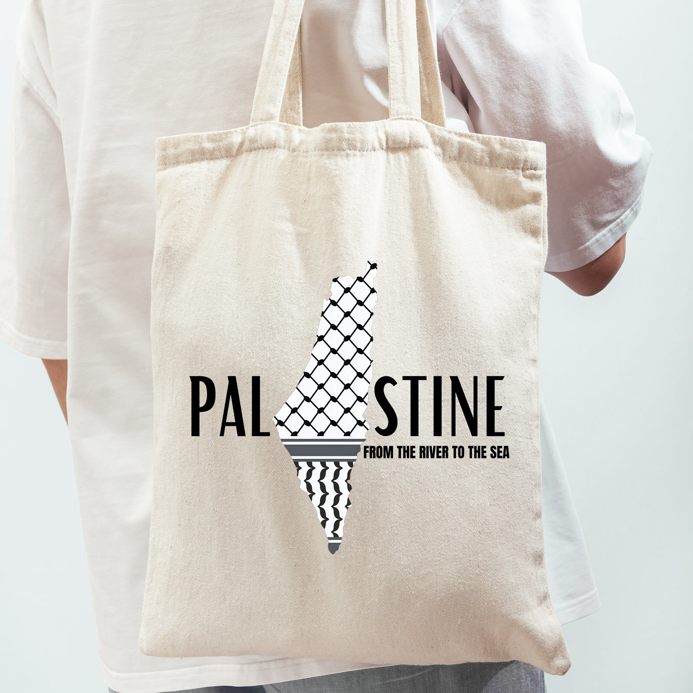 Palestine Themed Tote Bags