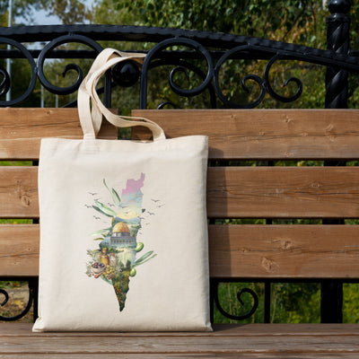 Palestine Themed Tote Bags